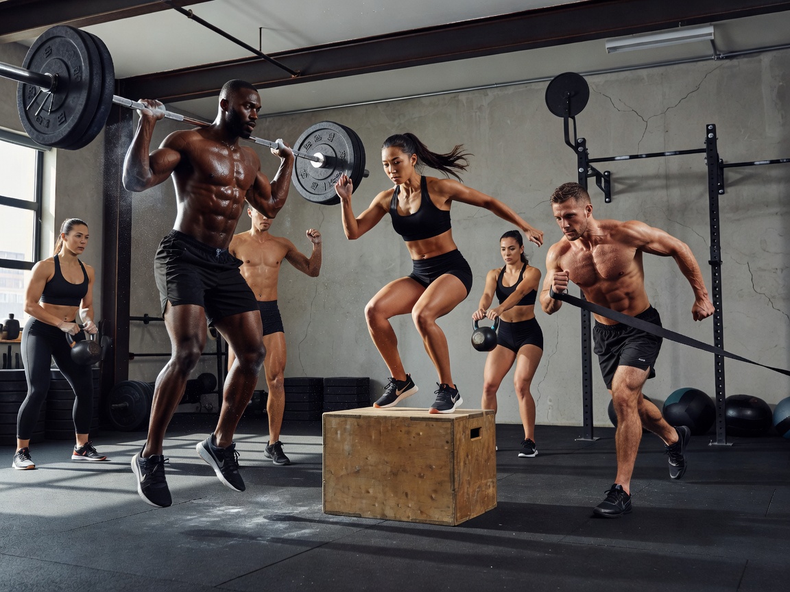 Athletes performing high intensity neuromuscular strength training